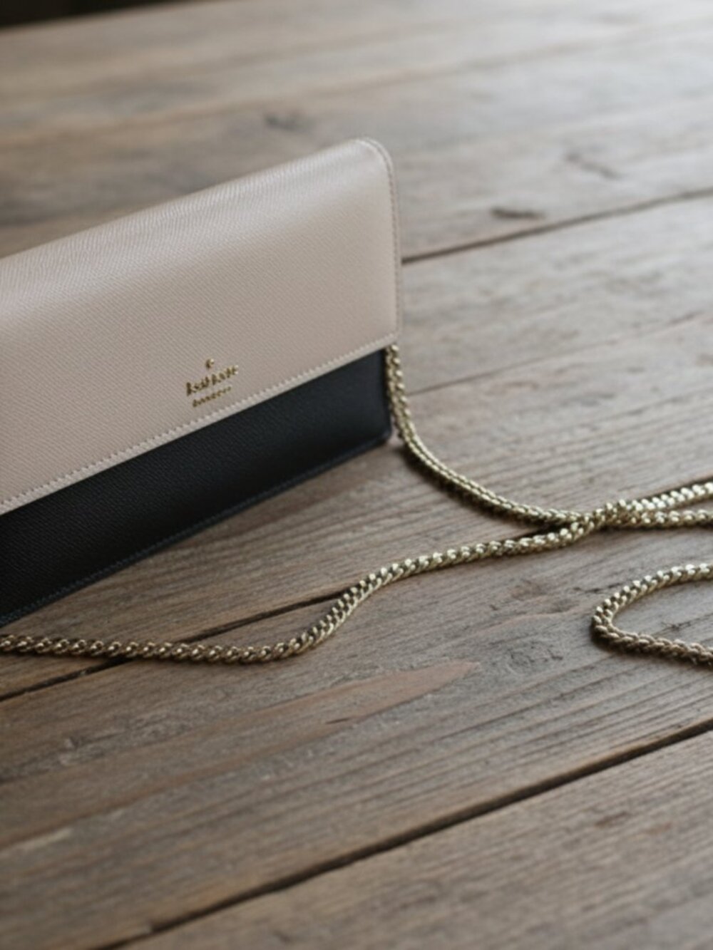 Kate Spade Cameron Street Brennan Crossbody | Black & Beige | Convertible Clutch